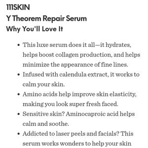 111SKIN Makeup - 🆕️111Skin Repair Serum 111SKIN Makeup - 🆕️111Skin Repair Serum